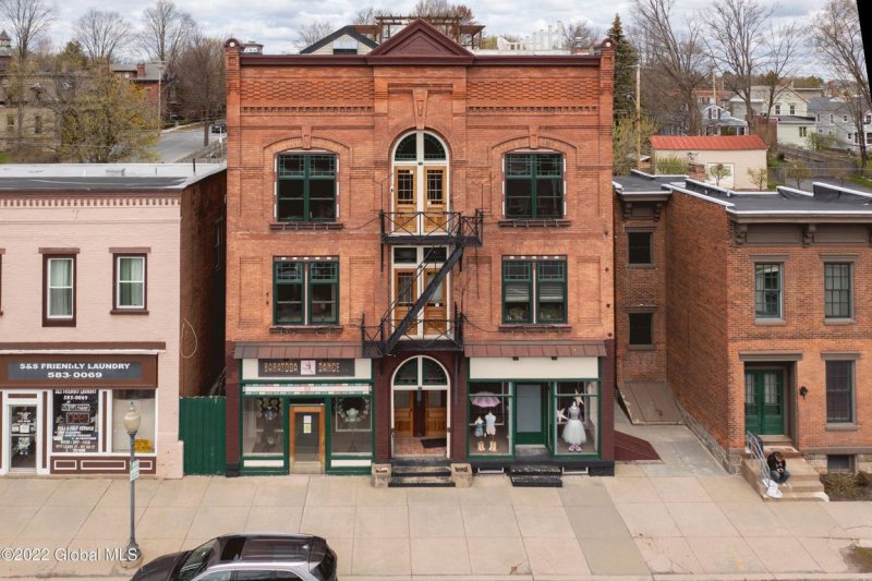 This amazing building at 53 Church St in Saratoga Springs listed by Amy Sutton and Meg Minehan from Roohan Realty sold for $3,300,000.
