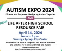 Autism Expo and Life After High School Resource Fair April 14