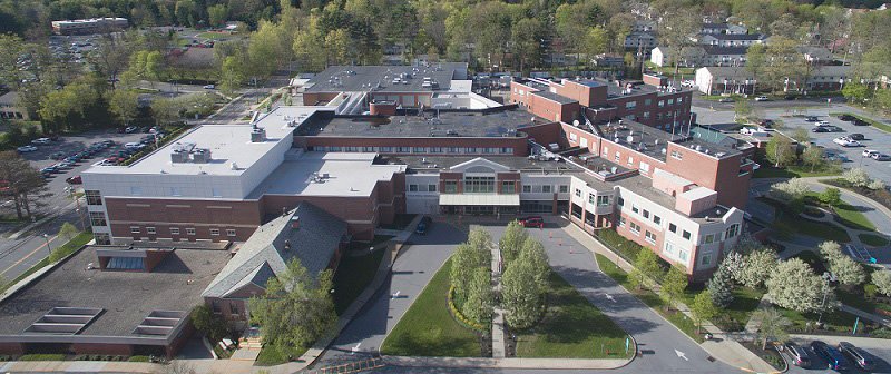 Aerial view of Saratoga Hospital via the hospital’s website.