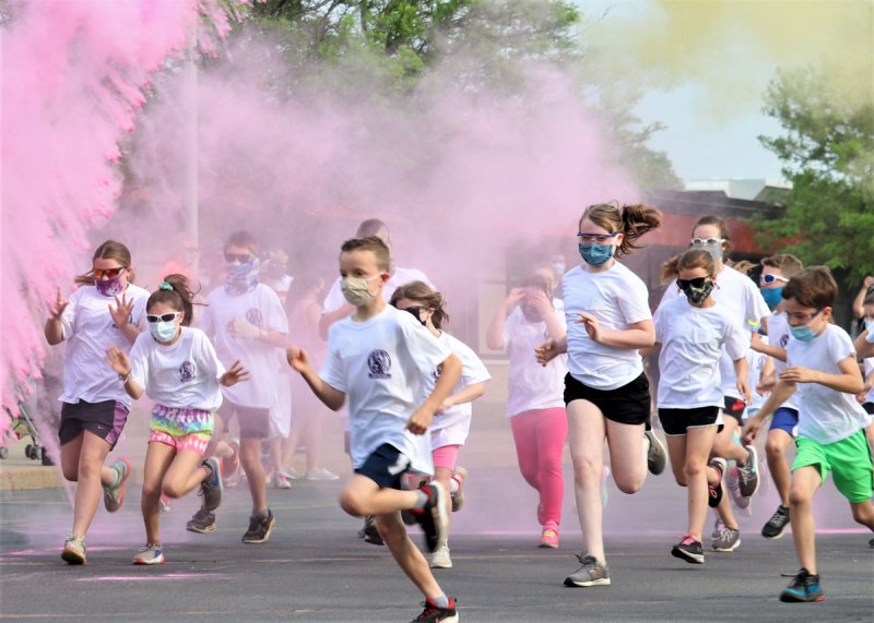 Kids Color Run Excitement. Photo provided.