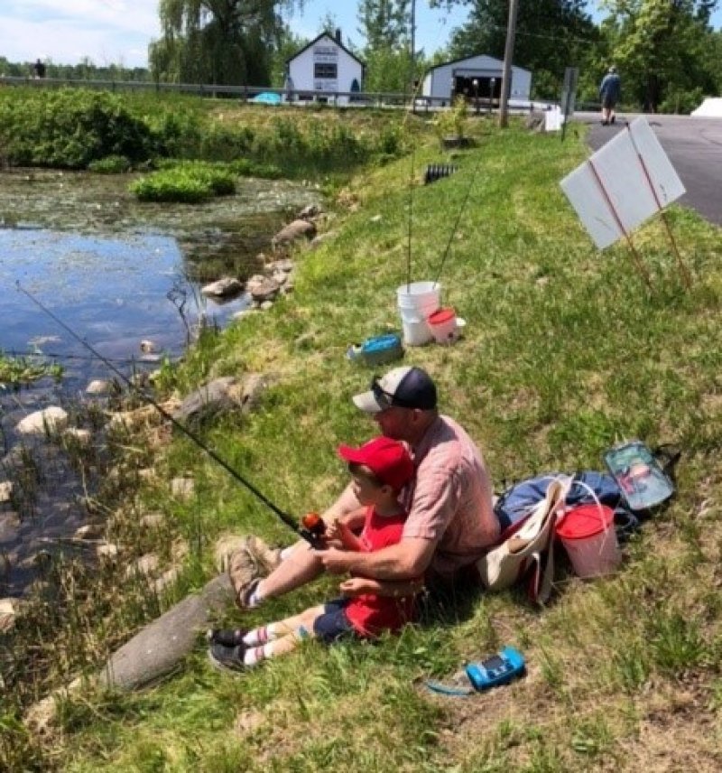 The annual Father’s Day fishing derby takes place June 19. Photo provided.