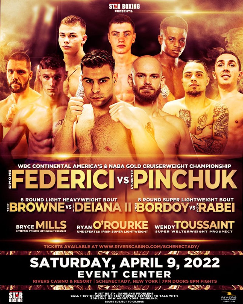 Professional Boxing Returns to Rivers Casino &amp; Resort Event Center This April