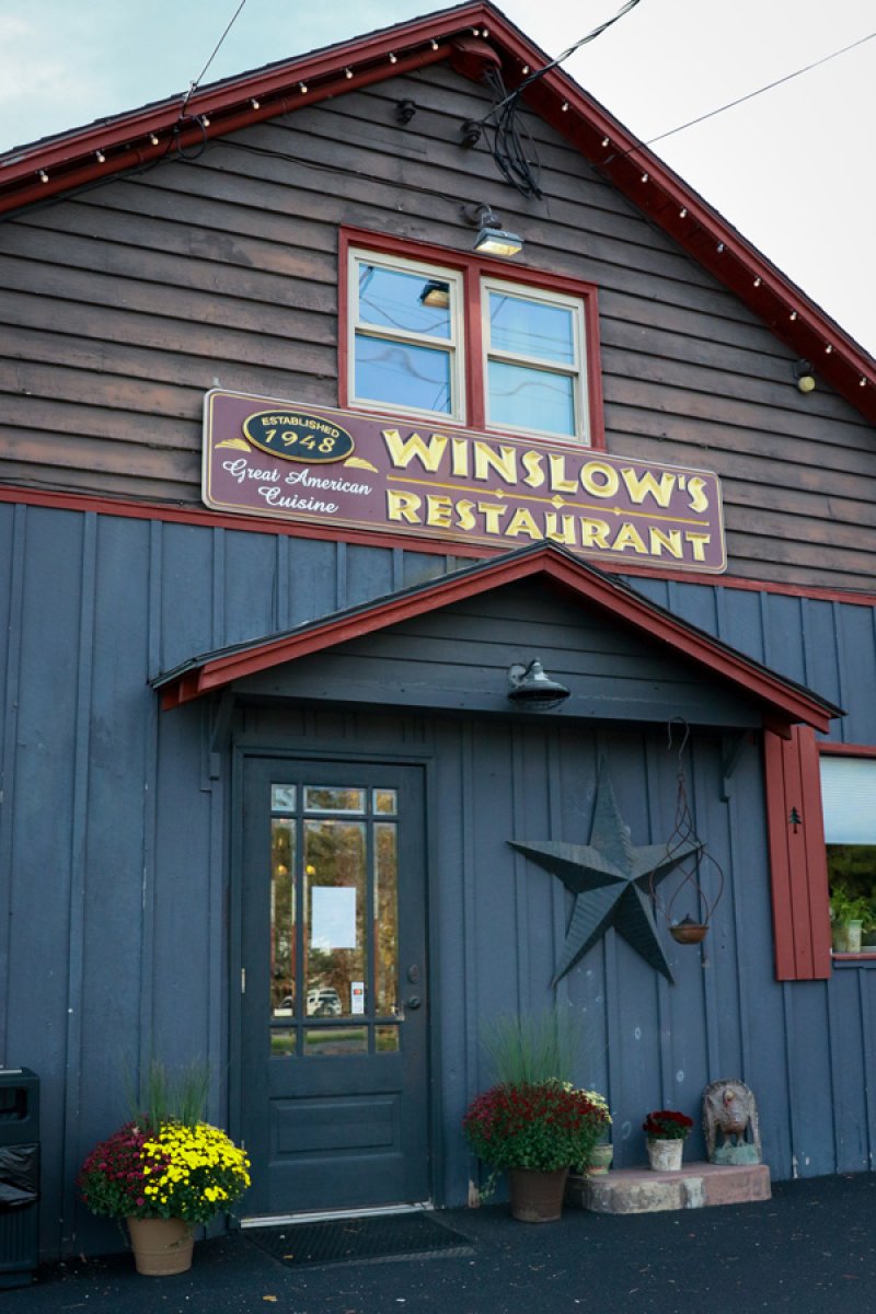 Winslow’s Restaurant. Photo by Susan Blackburn Photography