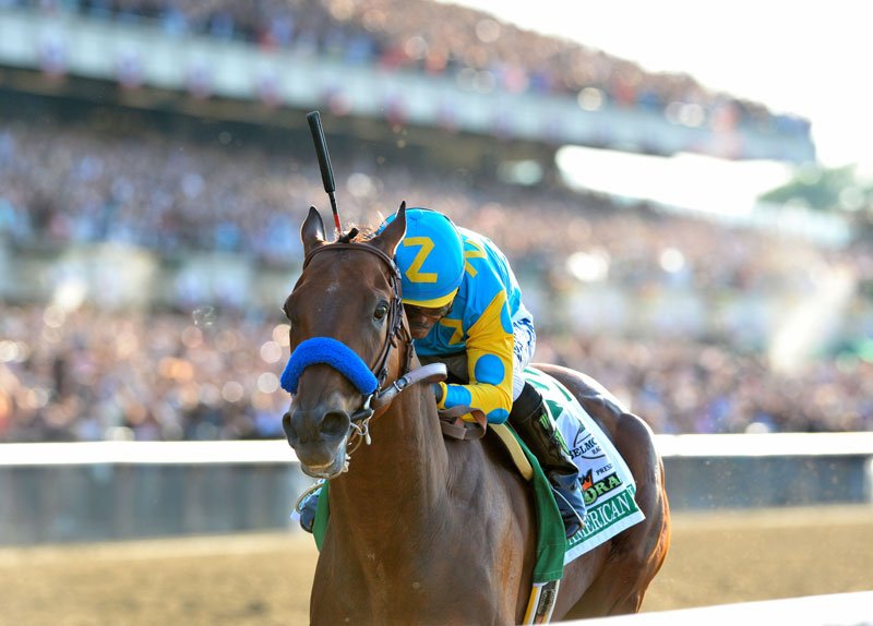 Race horse American Pharoah, in the first year of eligibility, is a finalist for induction into the Racing Hall of Fame. in Photo by Adam Mooshian.