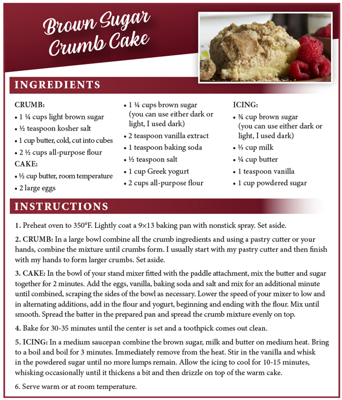 Reardon Crumb Cake Recipe