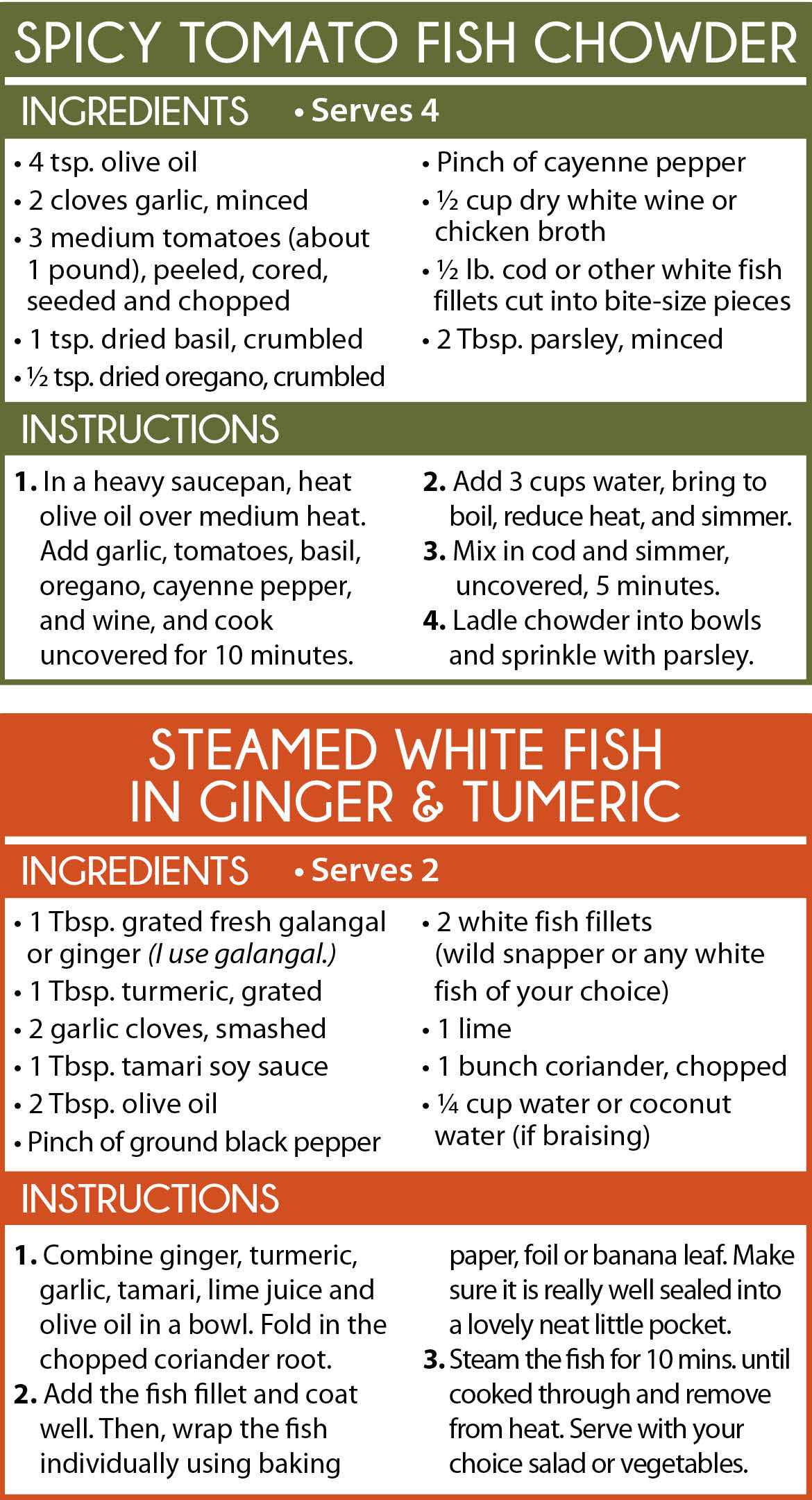 Spice Fish recipes