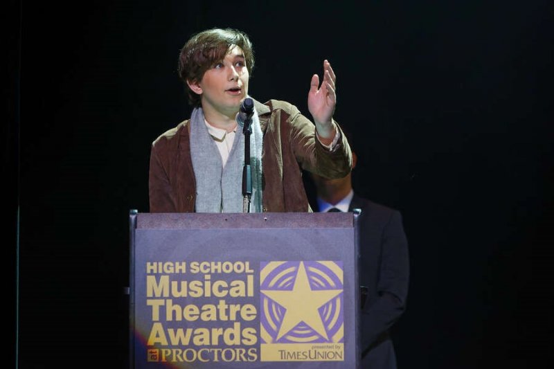 Saratoga High senior Spencer Boyce was crowned “Best Actor” for his role of the Baker in the SSHS&#039; production of &quot;Into the Woods.&quot; Photo provided.