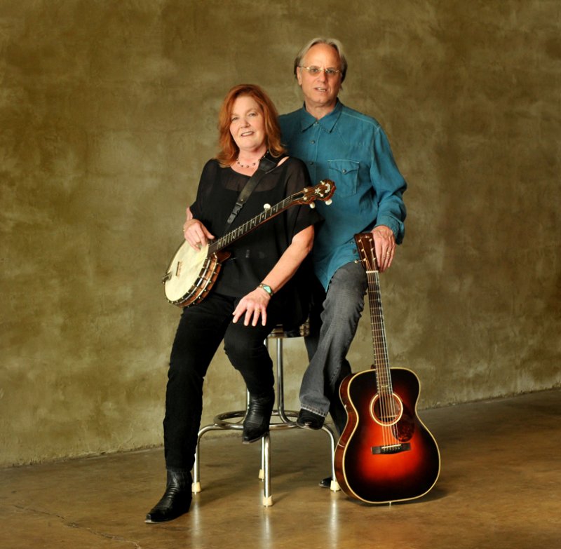Robin &amp; Linda Williams, live at Caffe Lena in August. Photo provided.