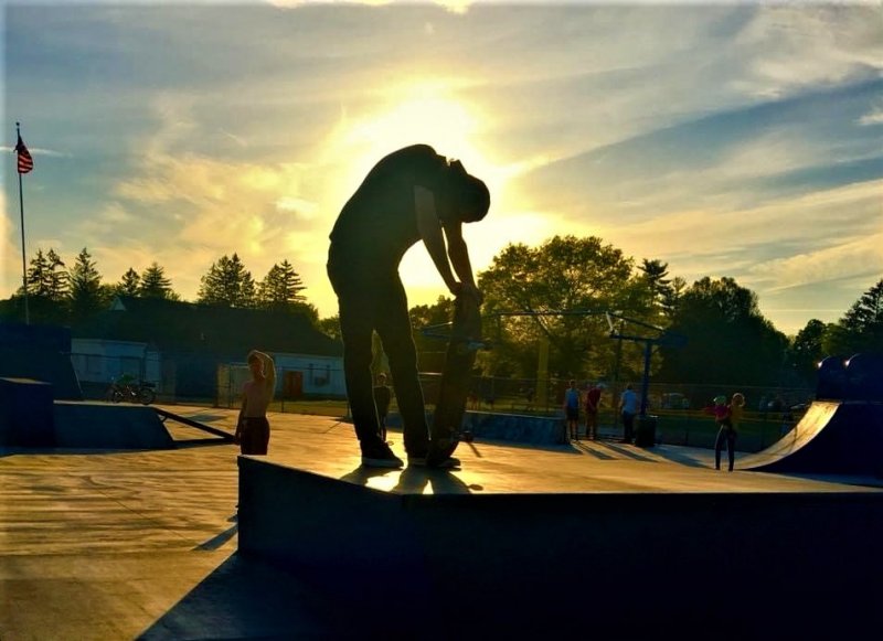 Saratoga Skatepark, 2018. Photo by Thomas Dimopoulos. 