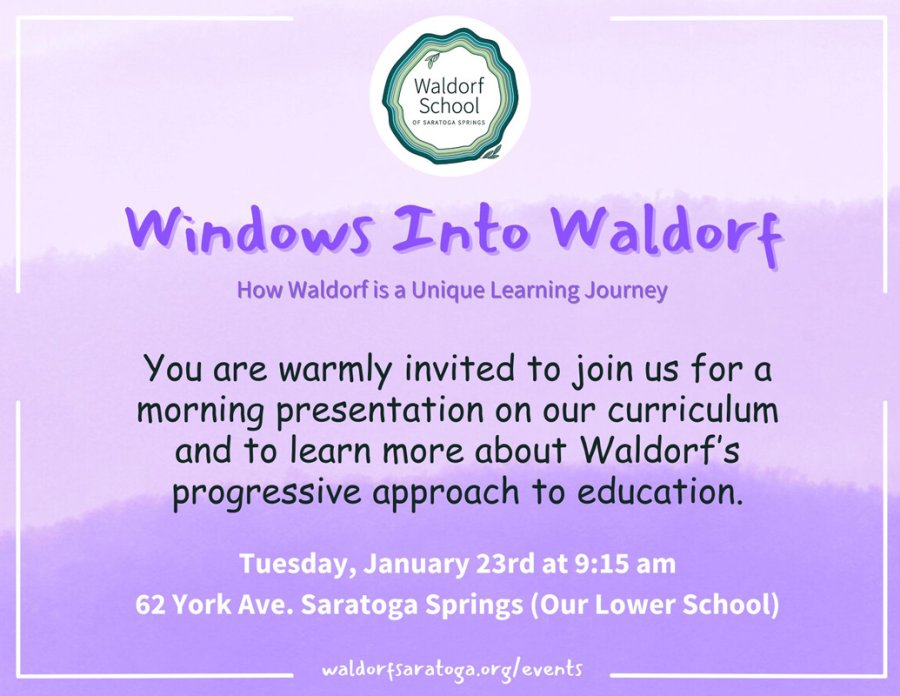 Waldorf School of Saratoga Springs
