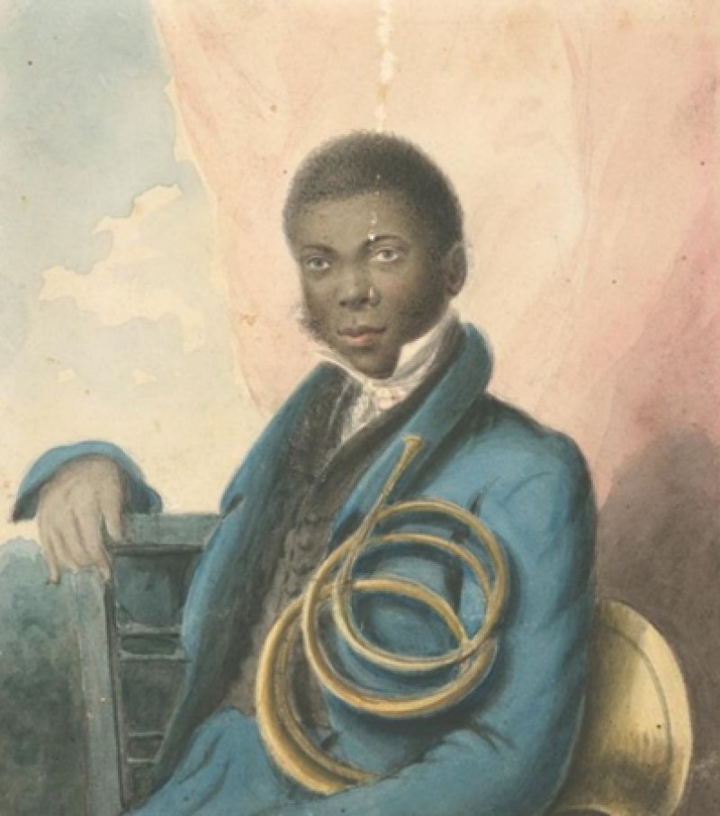 Francis Johnson 1792-1844.  Photo courtesy of the Music Division, New York Public Library, provided by The Saratoga County History Roundtable.