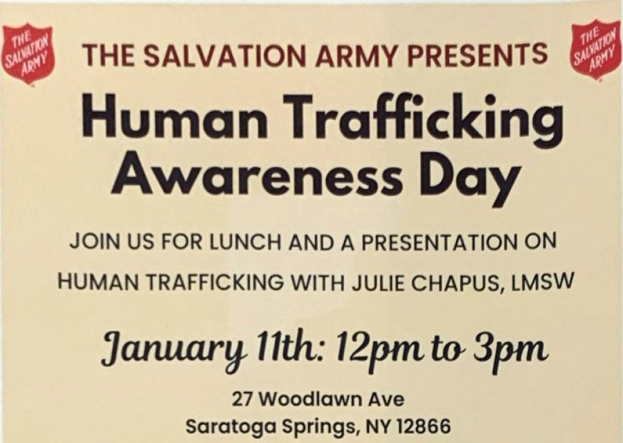 Flier image provided by the Salvation Army
