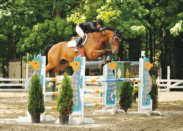 The Skidmore College Saratoga Classic horse show officially began Wednesday, June 12. The annual competition continues to directly fund scholarship awards for Skidmore students Photo courtesy of Shawn McMillen Photography. 