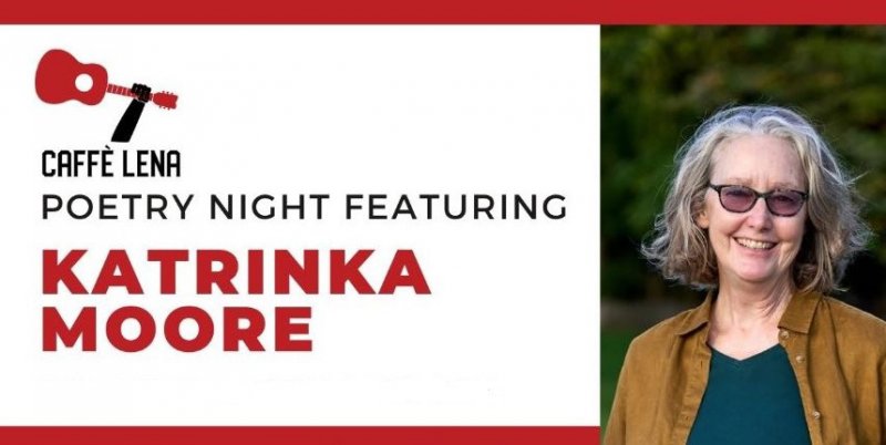 This month’s featured poet Katrinka Moore celebrates the release of her  latest book, “Diminuendo” at Caffe Lena on Aug. 3.