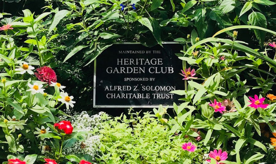 Heritage Garden Club Receives Grant ￼￼￼￼￼￼