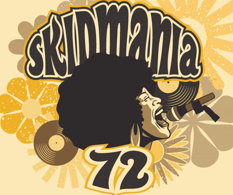 SKIDMANIA ’72 will be staged Nov. 18-19.  (Artwork by Skidmore student Anjolee Lavery)