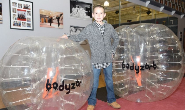 10-year-old Nick Scialdone Jr. is the mastermind behind Big Balls the Adventure. 