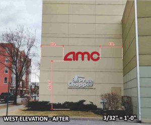 AMC Signage Debated By Zoning Board
