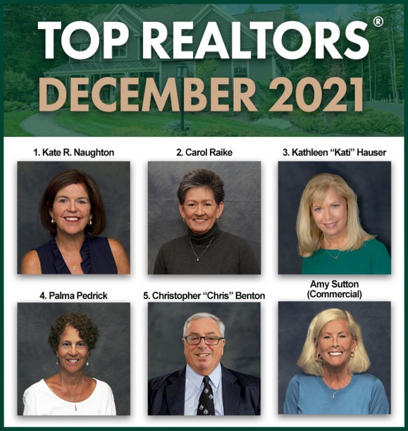 Top Saratoga REALTORS® for December 2021