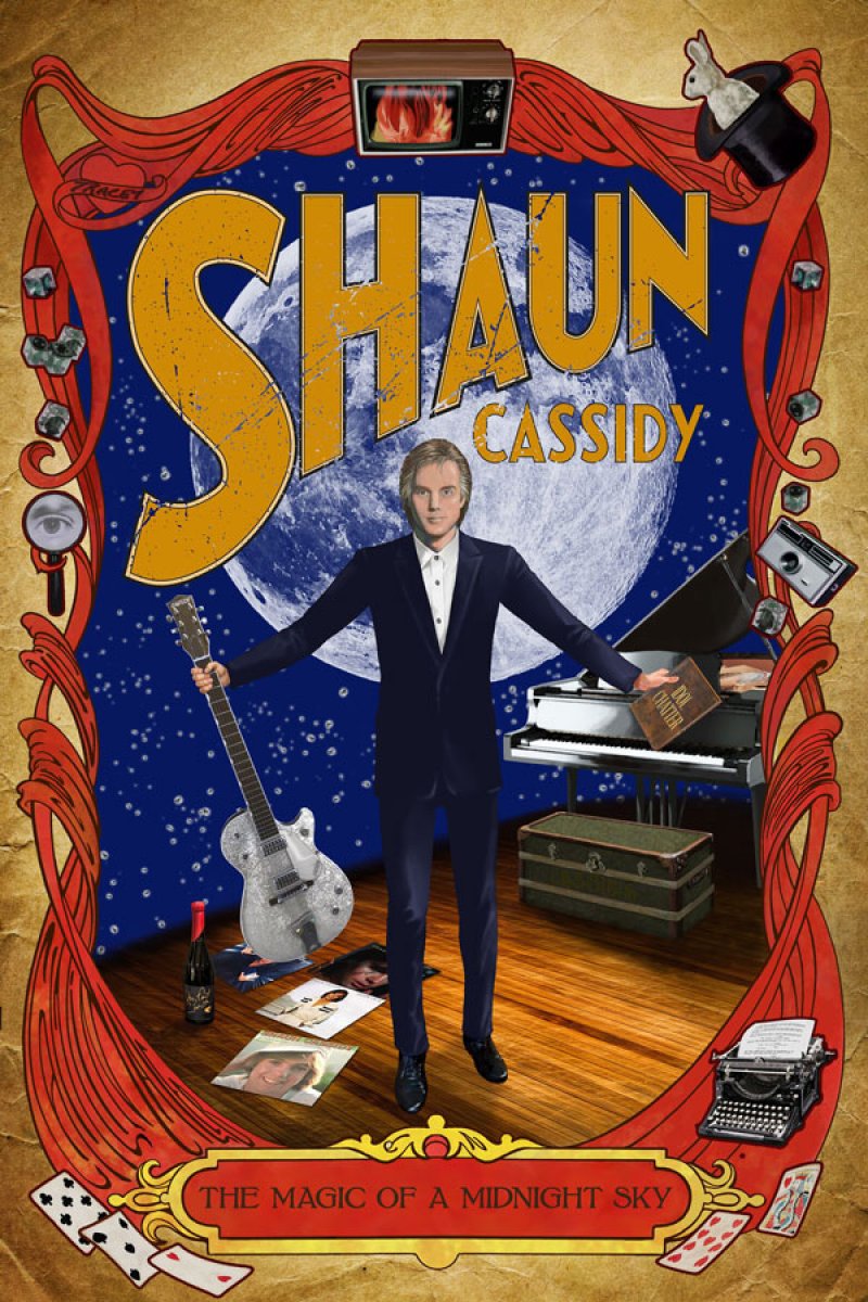 Shaun Cassidy, live at UPH in Saratoga Springs on June 28. 