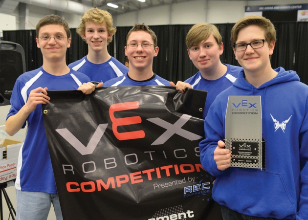 The Blue Streaks Robotics Team took home the state title Sunday, Jan. 25. 