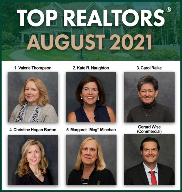 Top Saratoga REALTORS® for August 2021