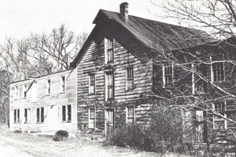 Parkis Mills prior to demolition 1979.  Photo by Arlene Rhodes; Saratoga County History Center Collection, provided by The Saratoga County History Roundtable.