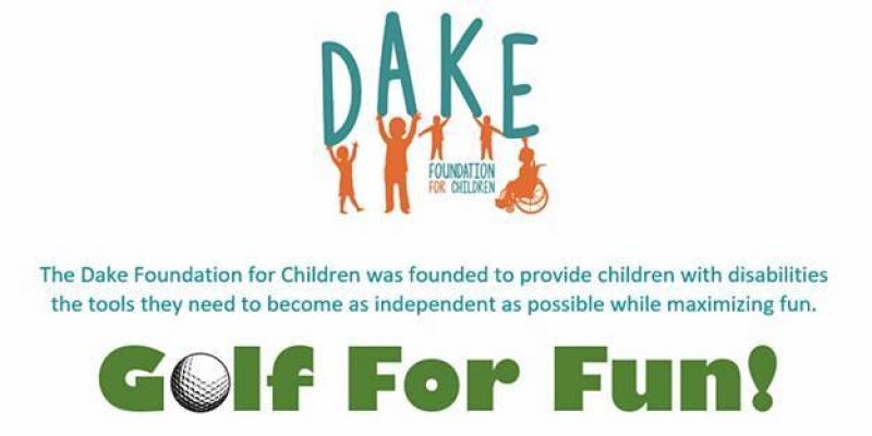2nd Annual Golf Tournament to Benefit The Dake Foundation for Children