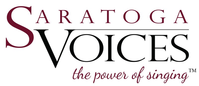 Saratoga Voices logo via the organization’s Facebook page.