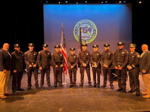 Nine Newest Members of The Saratoga Springs Police Department