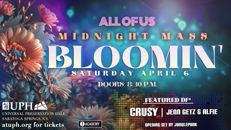 Midnight Mass is Back in Saratoga Springs with Spring EDM Show “Bloomin’”