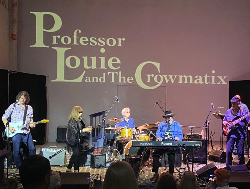Professor Louie &amp; The Crowmatix, live at Caffe Lena this weekend.