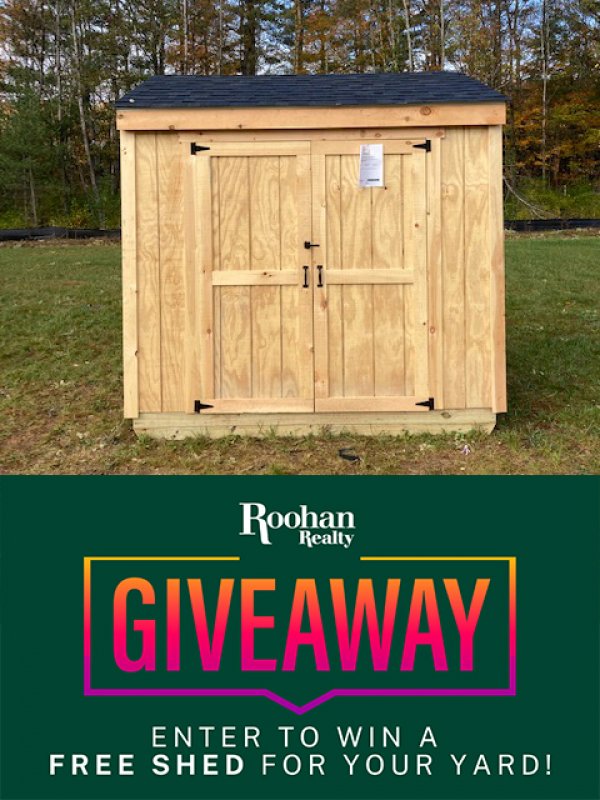 Win A FREE Shed For Your Yard!