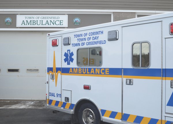 Greenfield’s new ambulance/EMS facility on South Greenfield Road,  Jan. 25, 2022.  Photo by SuperSource Media. 