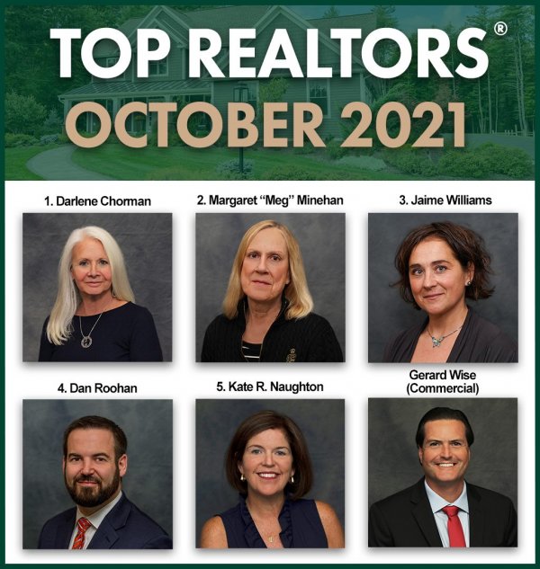 Top Saratoga REALTORS® for October 2021
