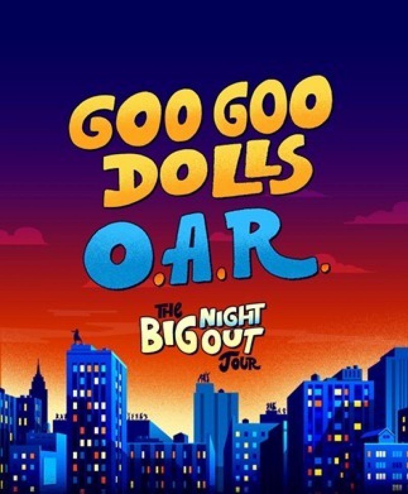 Goo Goo Dolls, live at SPAC next August.  