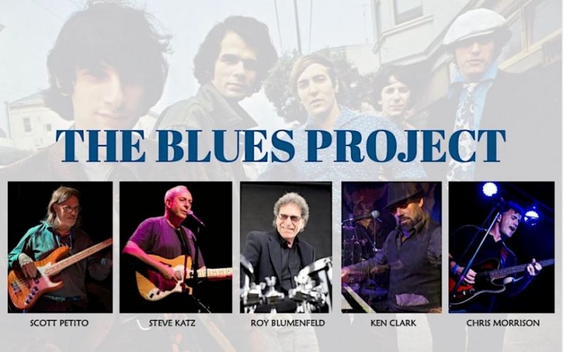 Original members Roy Blumenfeld and Steve Katz lead The Blues Project to Caffe Lena Oct. 30.