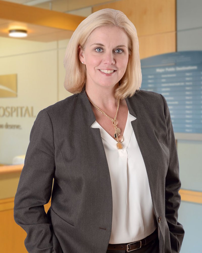 Saratoga Hospital President &amp; CEO Jill Johnson VanKuren. 