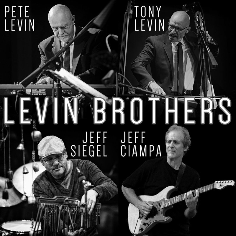Levin Brothers jazz quartet live June 17 at the Strand Theatre.