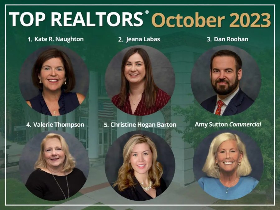 October 2023 - Top Real Estate Agents