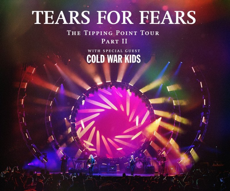 Tears for Fears will perform at SPAC in July.