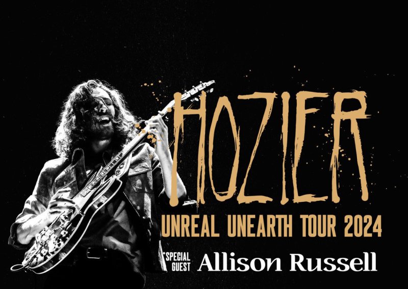 Hozier, with guest Allison Russell performs at SPAC in May.  
