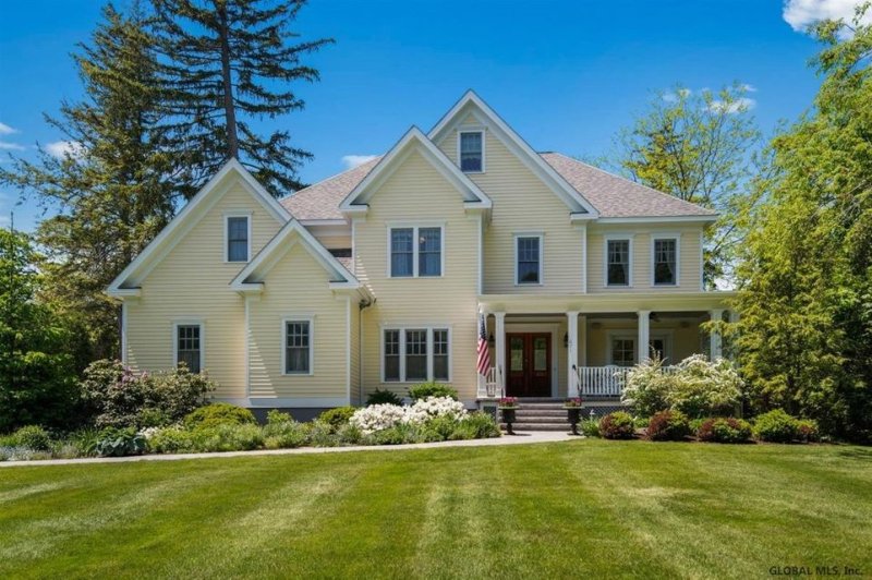 This beautiful home at 671 North Broadway Saratoga Springs listed by  Kate Naughton of Roohan Realty sold for $1,725,000.