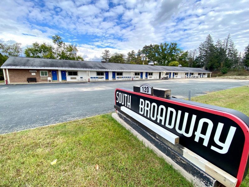 The former Grand Union Motel, located at 120 South Broadway in Saratoga Springs, serves as the emergency cold-weather Code Blue shelter this year. Photo by Thomas Dimopoulos.