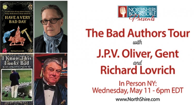 Bad Authors Get Their Night at Northshire on Wednesday