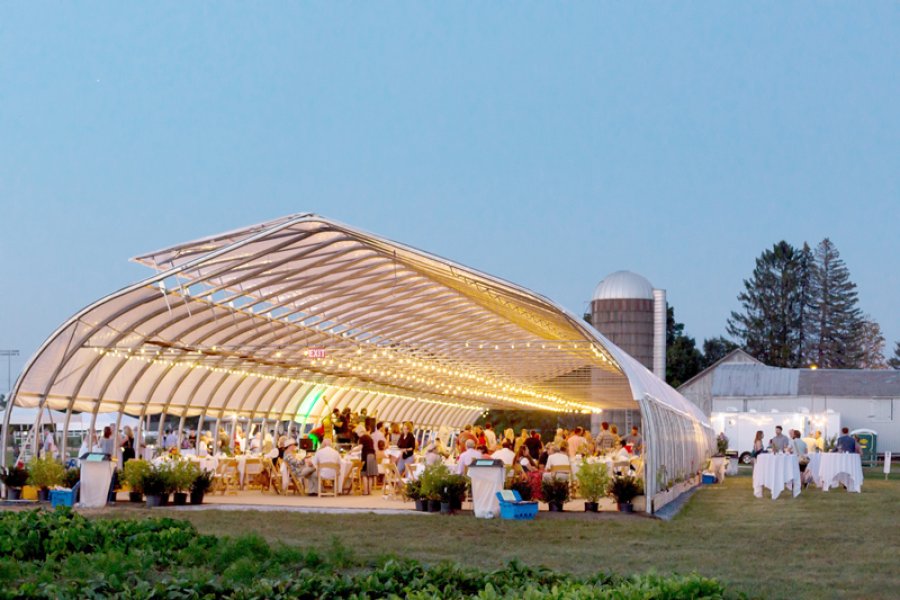 Performances to be held in Pitney Meadows Community Farm’s High Tunnel Greenhouse. Photo provided.