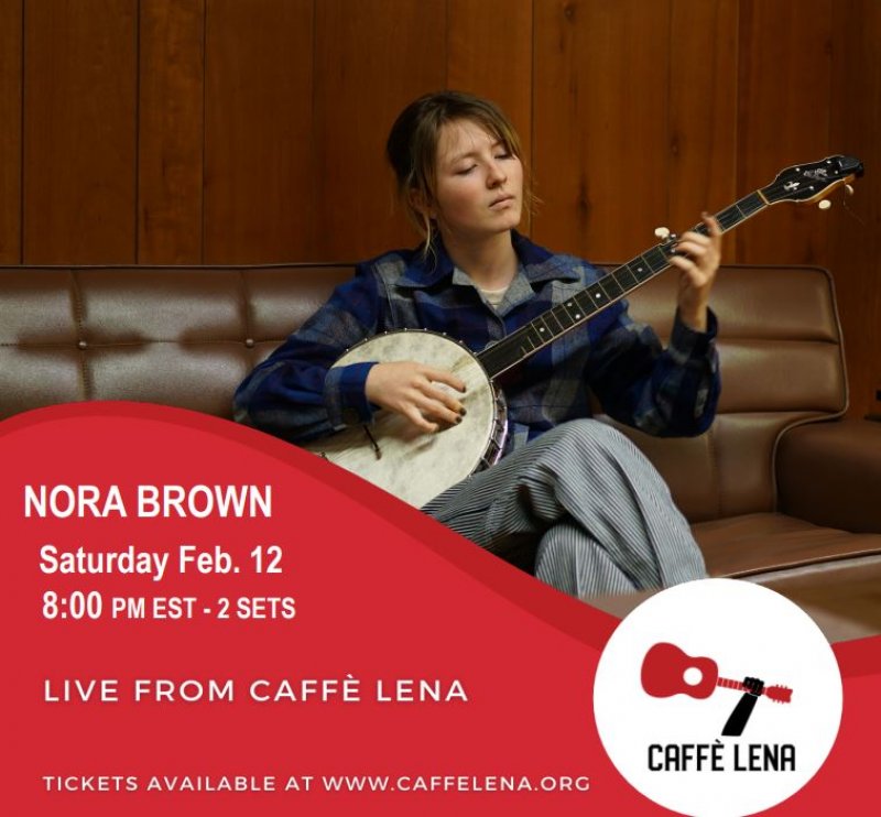Traditional Banjo Player and Folksinger Nora Brown to Perform at Caffe Lena Feb. 12