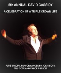David Cassidy Annual Celebration of Life, Fundraiser on Aug. 16