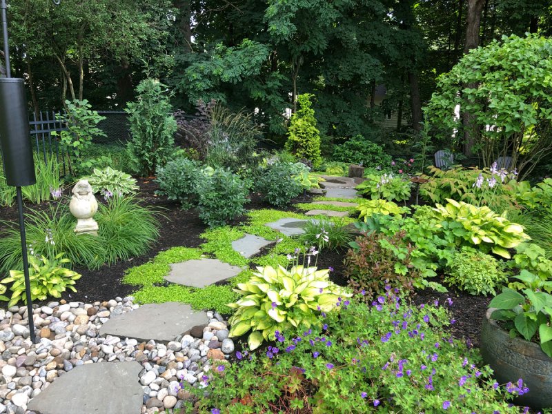 Soroptimist International of Saratoga County’s 27th annual Secret Gardens Tour will take place Sunday, July 10.  Photo provided by Leslie Brennan.
