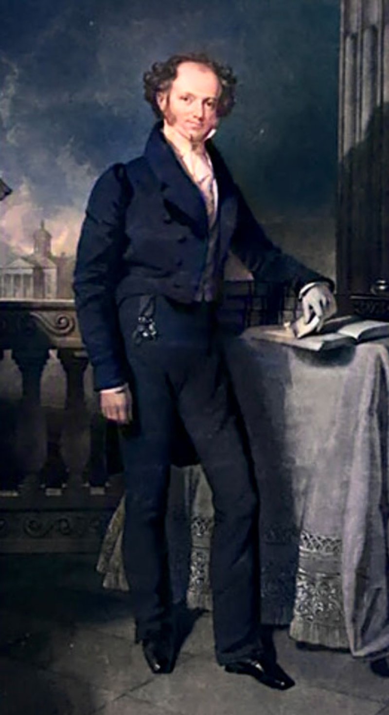 Van Buren portrait as President. Photo provided.